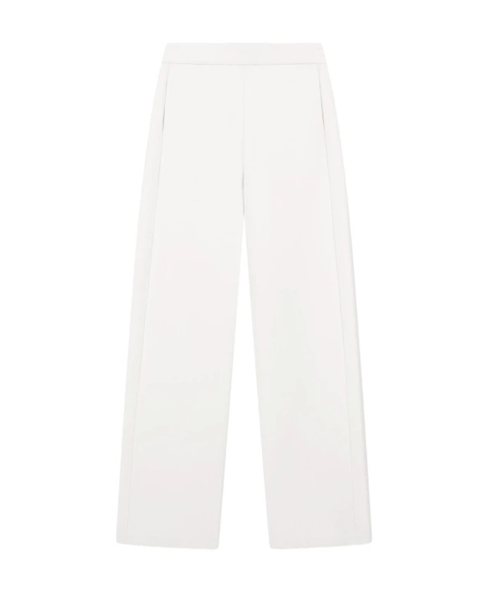 

Брюки цвета слоновой кости с эластичным поясом Emporio Armani, бежевый