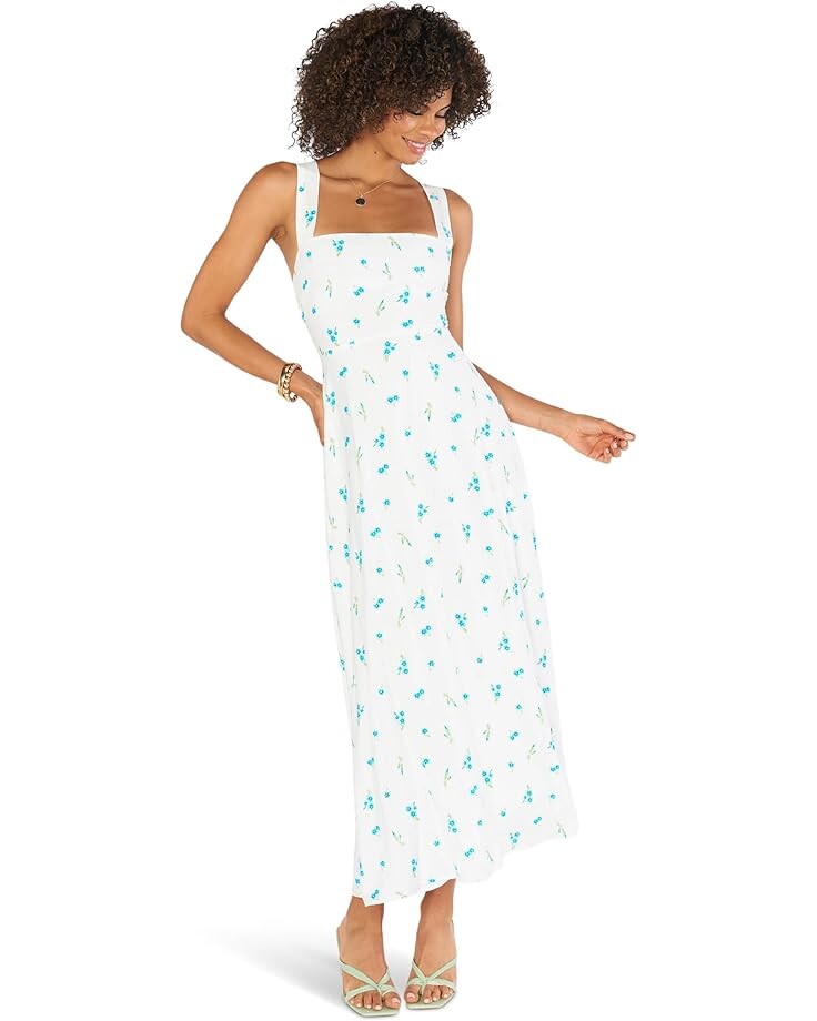 

Платье Show Me Your Mumu Marmont Midi, цвет Bluebell Daisy