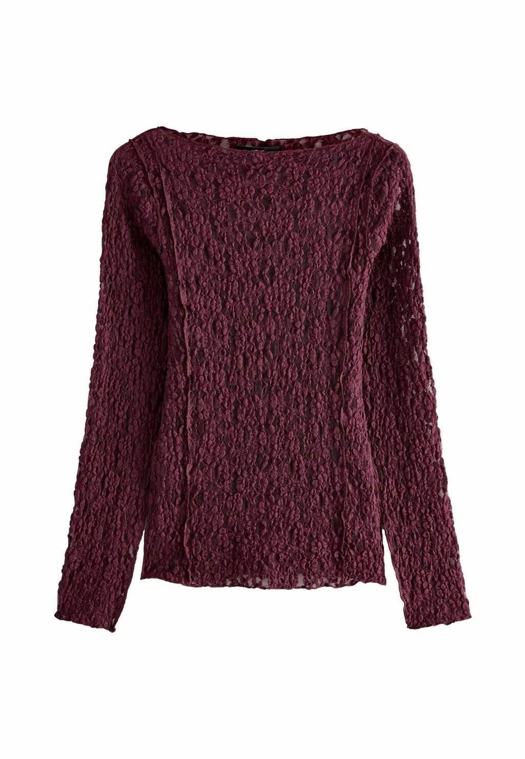 

Блуза SLASH NECK LONG SLEEVE LACE TOP., REGULAR FIT Next, красный