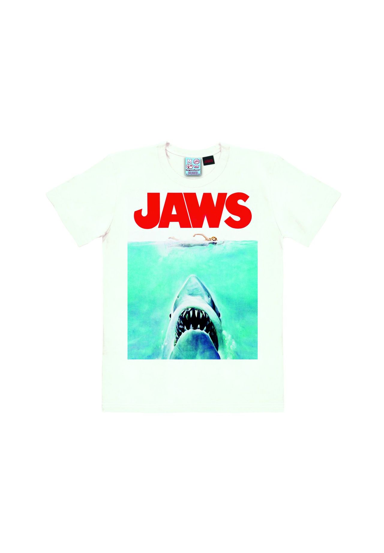 

Футболка Easyfit JAWS LOGOSHIRT, цвет Almost White