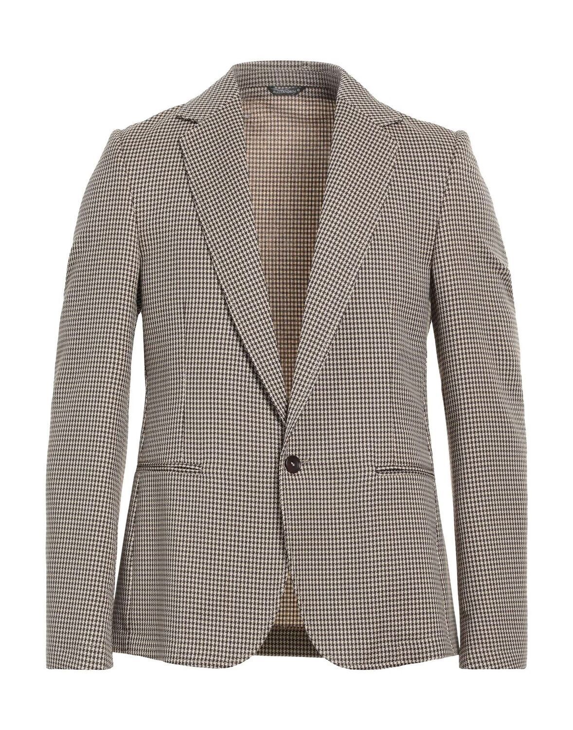 

Блейзер Daniele Alessandrini, темно-коричневый