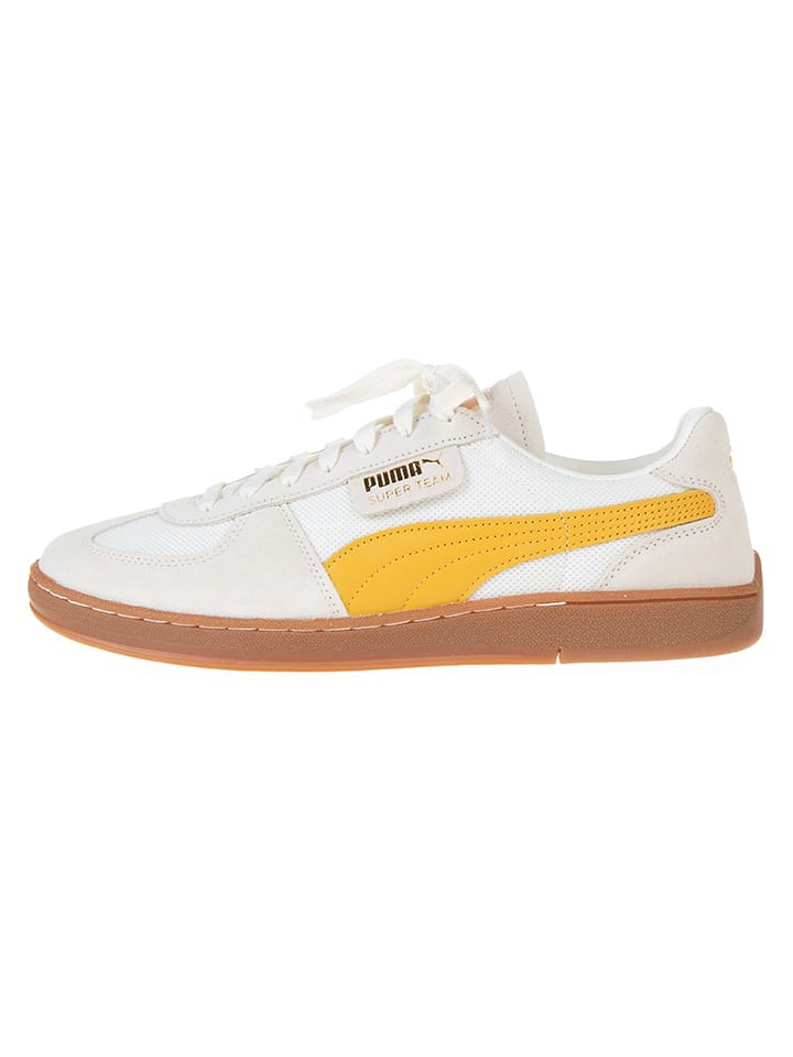 

Кроссовки на шнуровке Puma, цвет beige/gelb