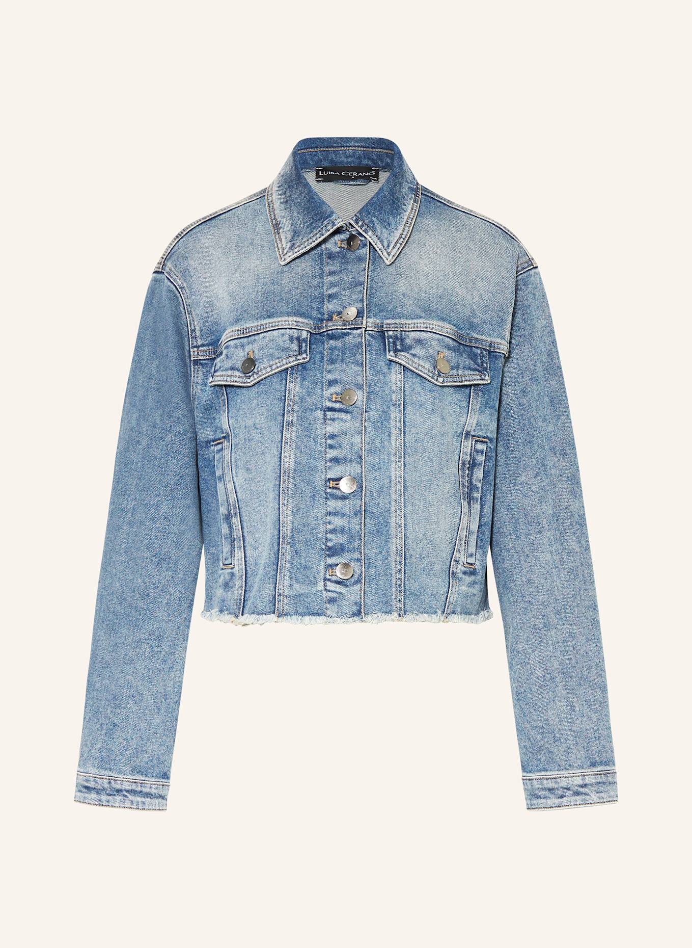 

Джинсовая куртка Luisa Cerano, голубой