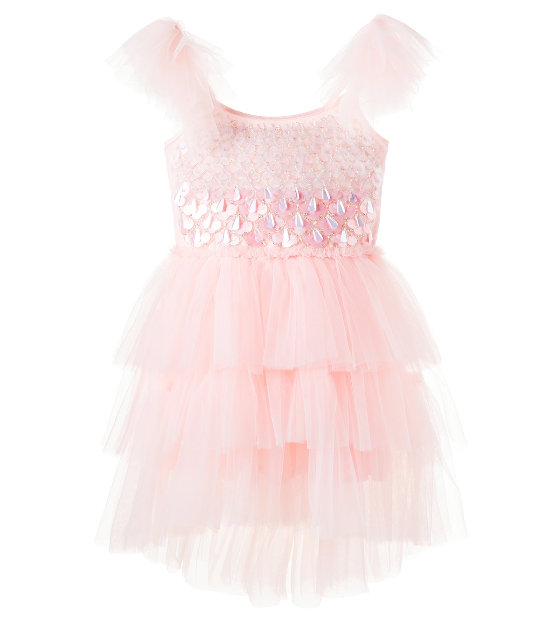 

Платье из тюля с декором Petal Party Tutu Du Monde, Bubblegum