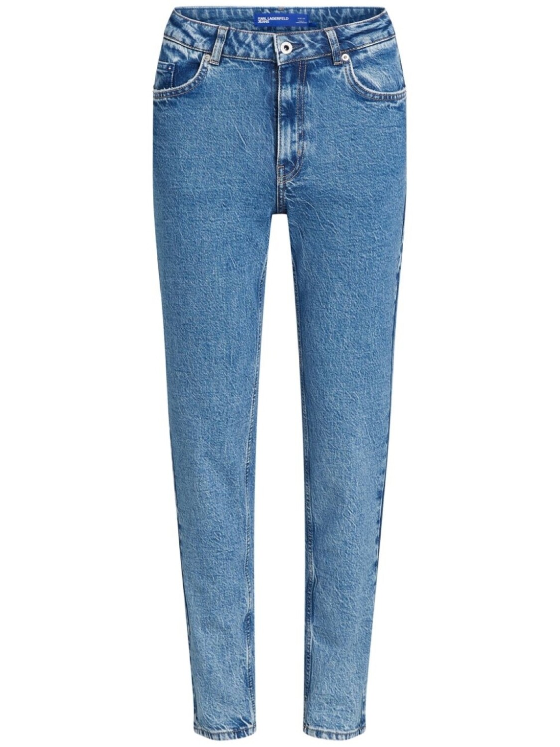 

Зауженные джинсы с логотипом Karl Lagerfeld Jeans, синий