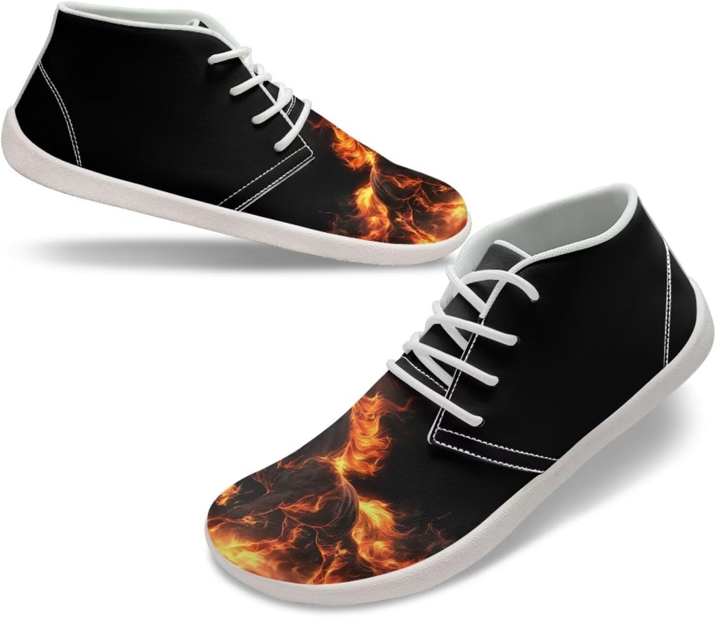 

Мужские широкие кроссовки босоного типа Минималистичные кроссовки для трейлраннинга Модная обувь с широкой носочной частью для тренировок и ходьбы для спортзала Размер 5-14 Белая подошва Vuriqeby