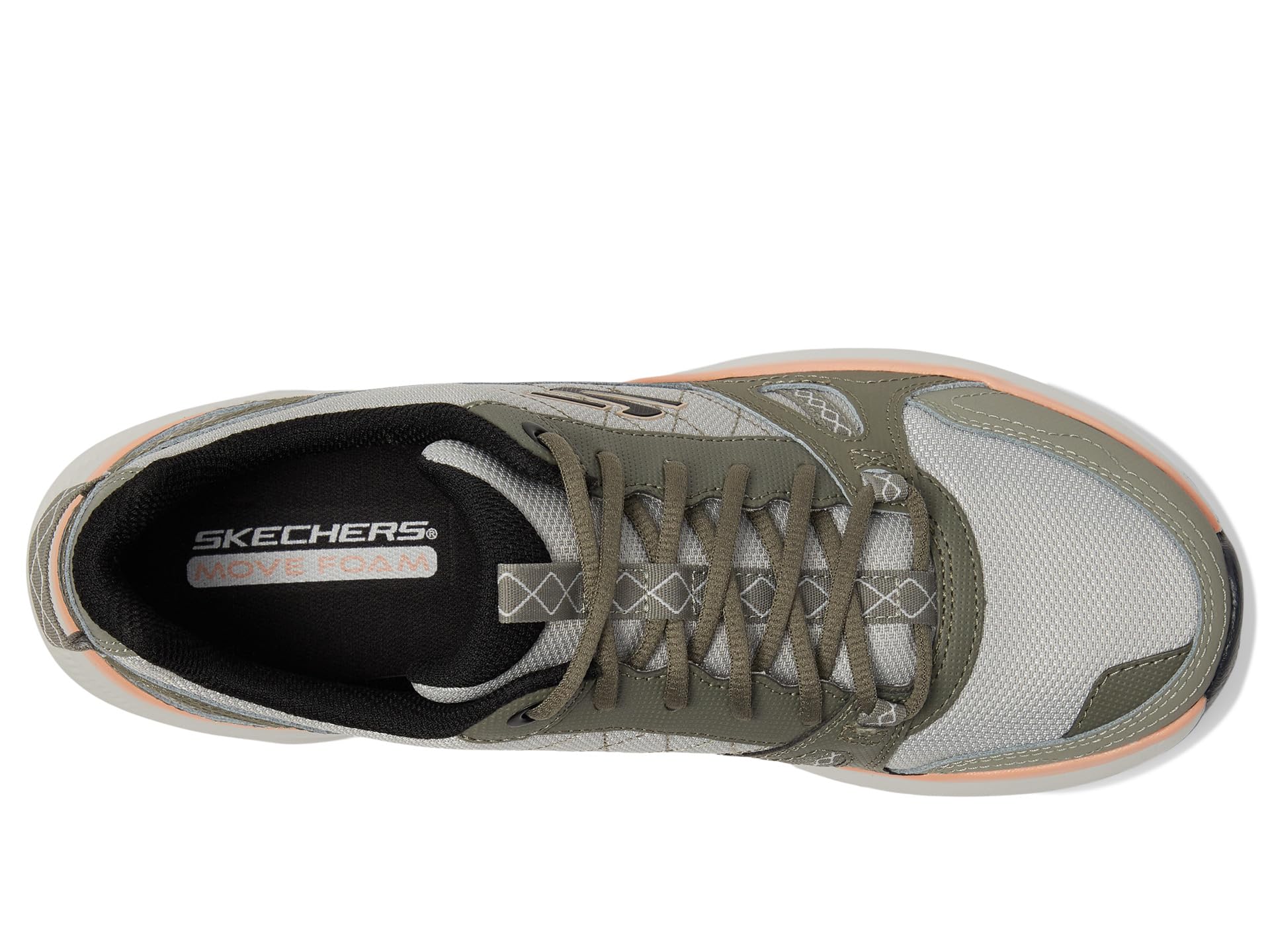 Кроссовки SKECHERS Ridge Oak, Olive/Multi — фото 2