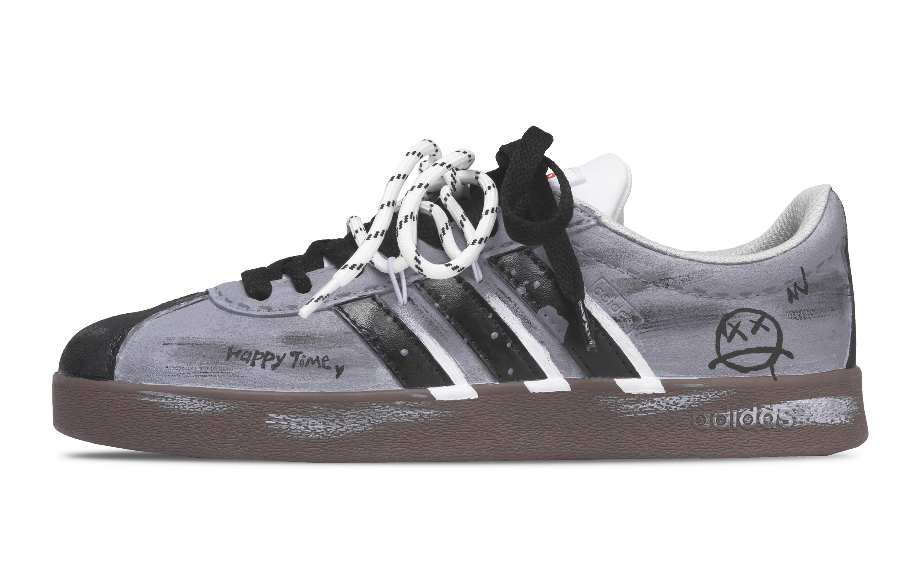 

Adidas VL Court 20 кроссовки для скейтбординга с низким верхом, устойчивые к скольжению и истиранию, унисекс, цвет beige brown