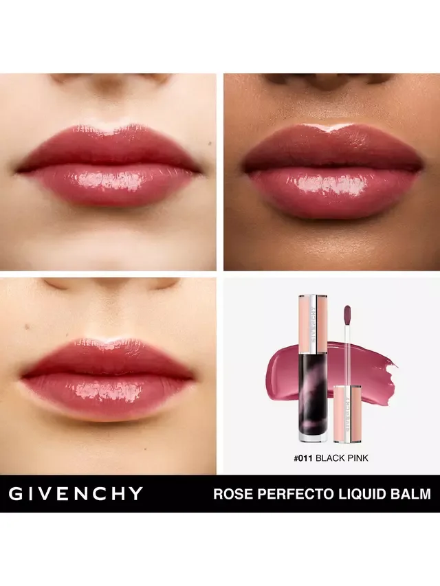 Бальзам для губ Givenchy — Жидкий Rose Perfecto , Black Pink — фото 4