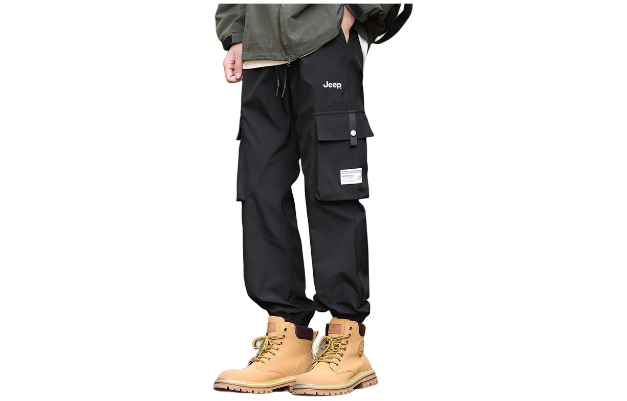 

Повседневные брюки мужские Jeep, P315 Чистый черный