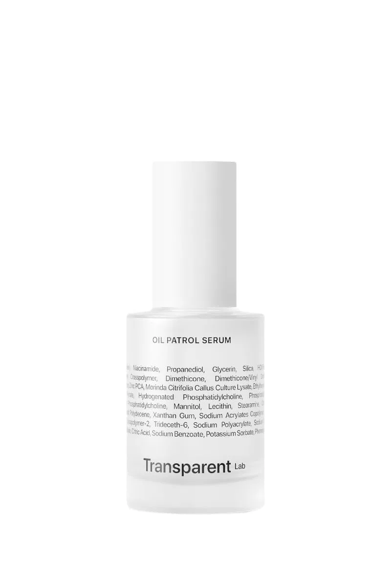Сыворотка Transparent Lab — Для лица «Oil Patrol Serum» с % ниацинамидом от
