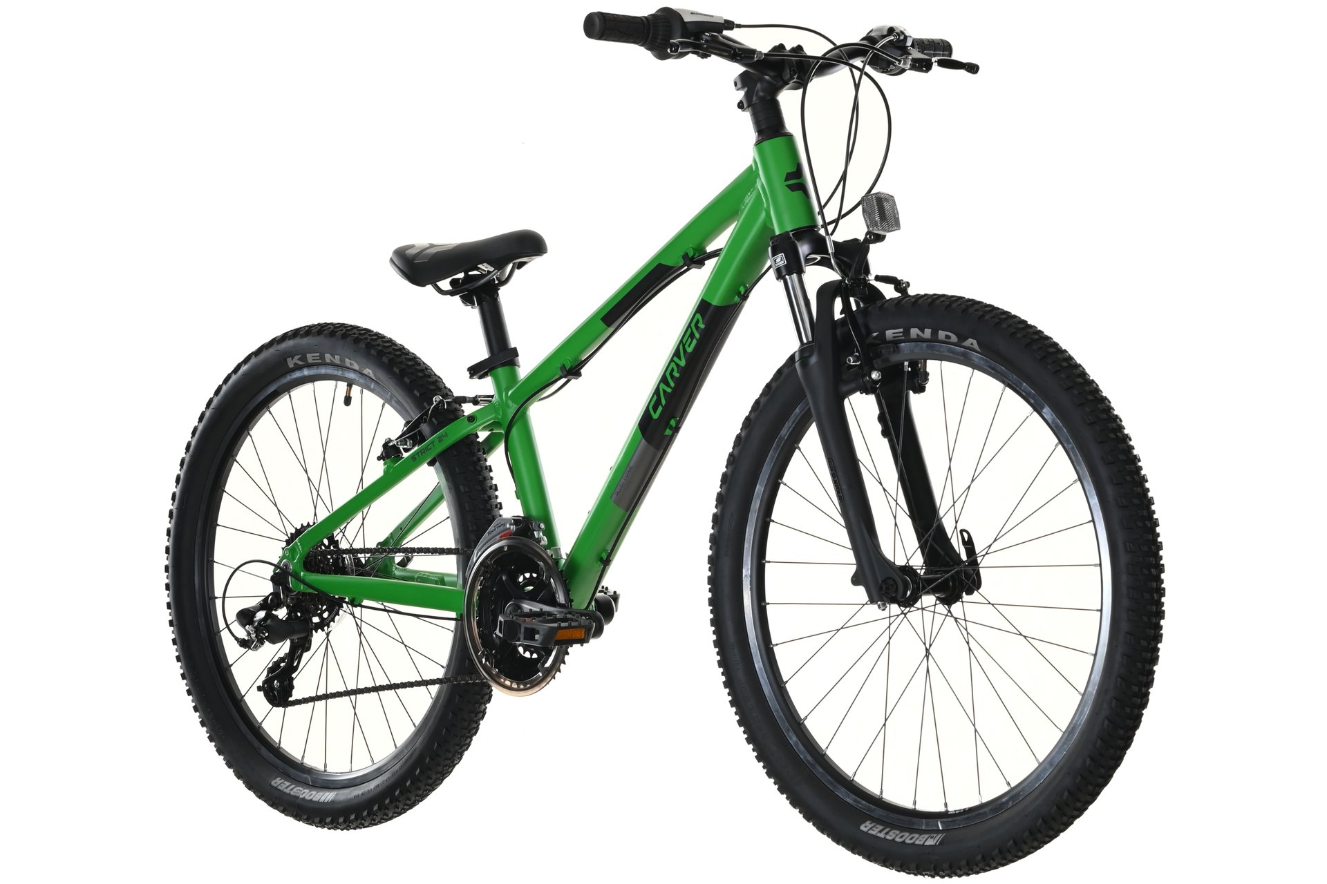 Горный велосипед Carver Strict 24 - 24 дюймов - Diamant - 2024, цвет Grün|green/black/anthracite — фото 2
