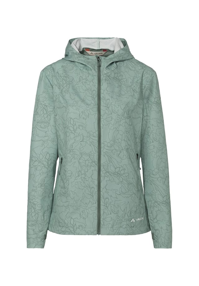 

Куртка softshell "женская adlux air" ветрозащитная компактная Vaude, цвет 433_dusty fern