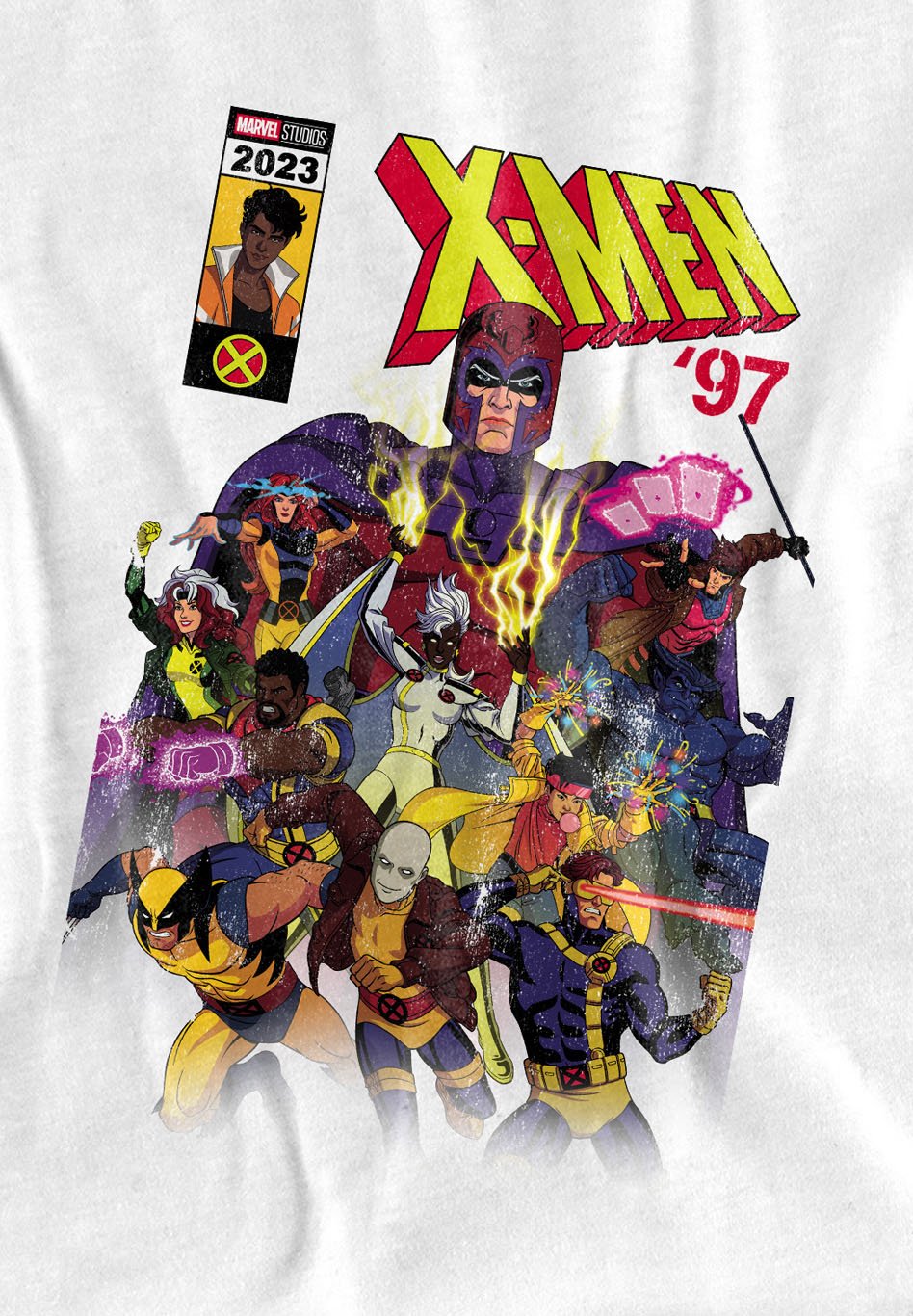

Футболка с принтом X MEN FRONT COVER TEAM Marvel, белый