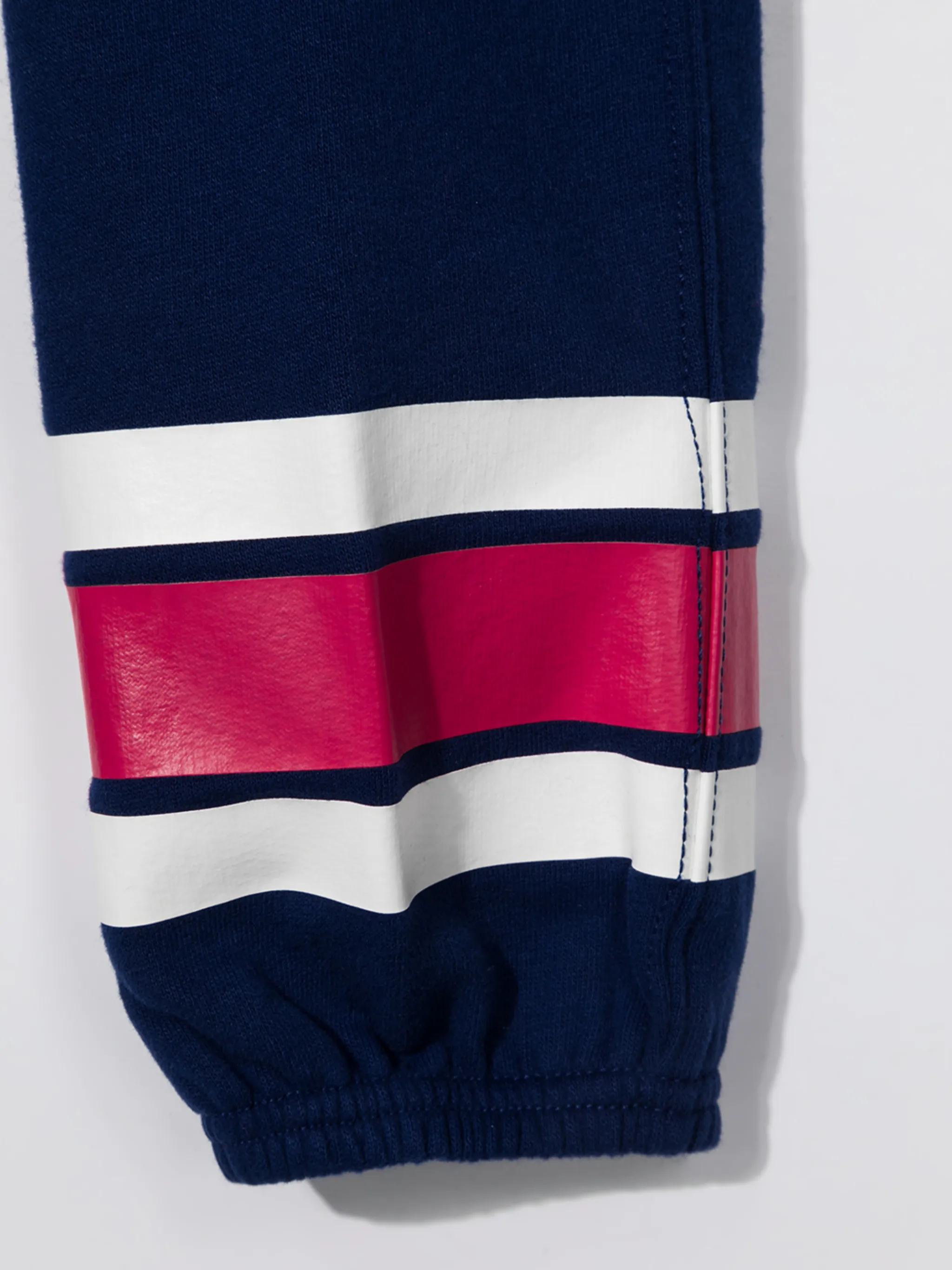 Спортивные брюки с логотипом Polo Ralph Lauren Kids, синий — фото 3