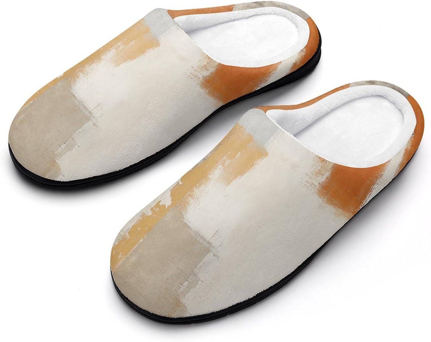 

Домашние тапочки KKdskkds из хлопка с рисунком кактусов, суккулентов и цветов. Нескользящие, уютные, теплые, дышащие, белый