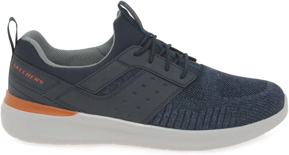 Мужские кроссовки Skechers Lattimore Radium, Navy Knitted Mesh Synthetic — фото 2