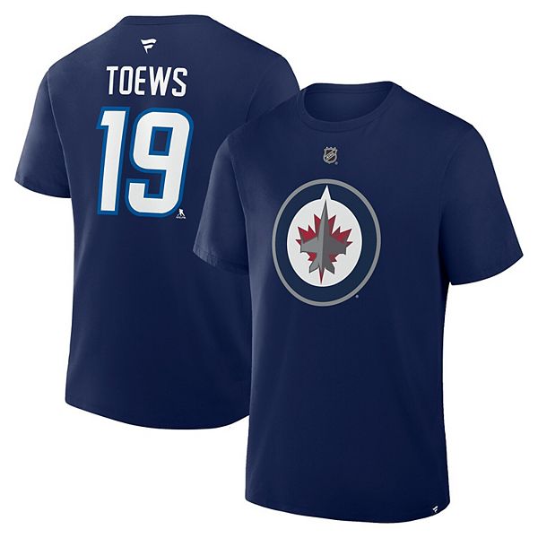 

Футболка с именем и номером Jonathan Toews Winnipeg Jets Fanatics