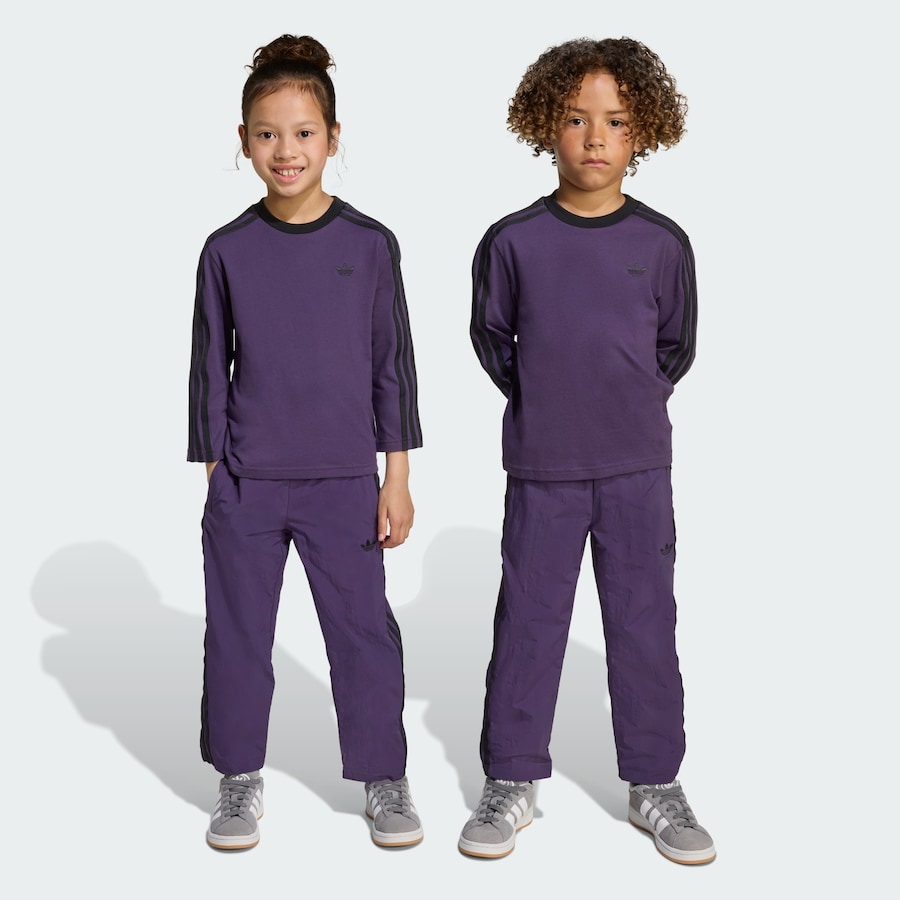 Спортивный костюм ADIDAS ORIGINALS, баклажановый — фото 2