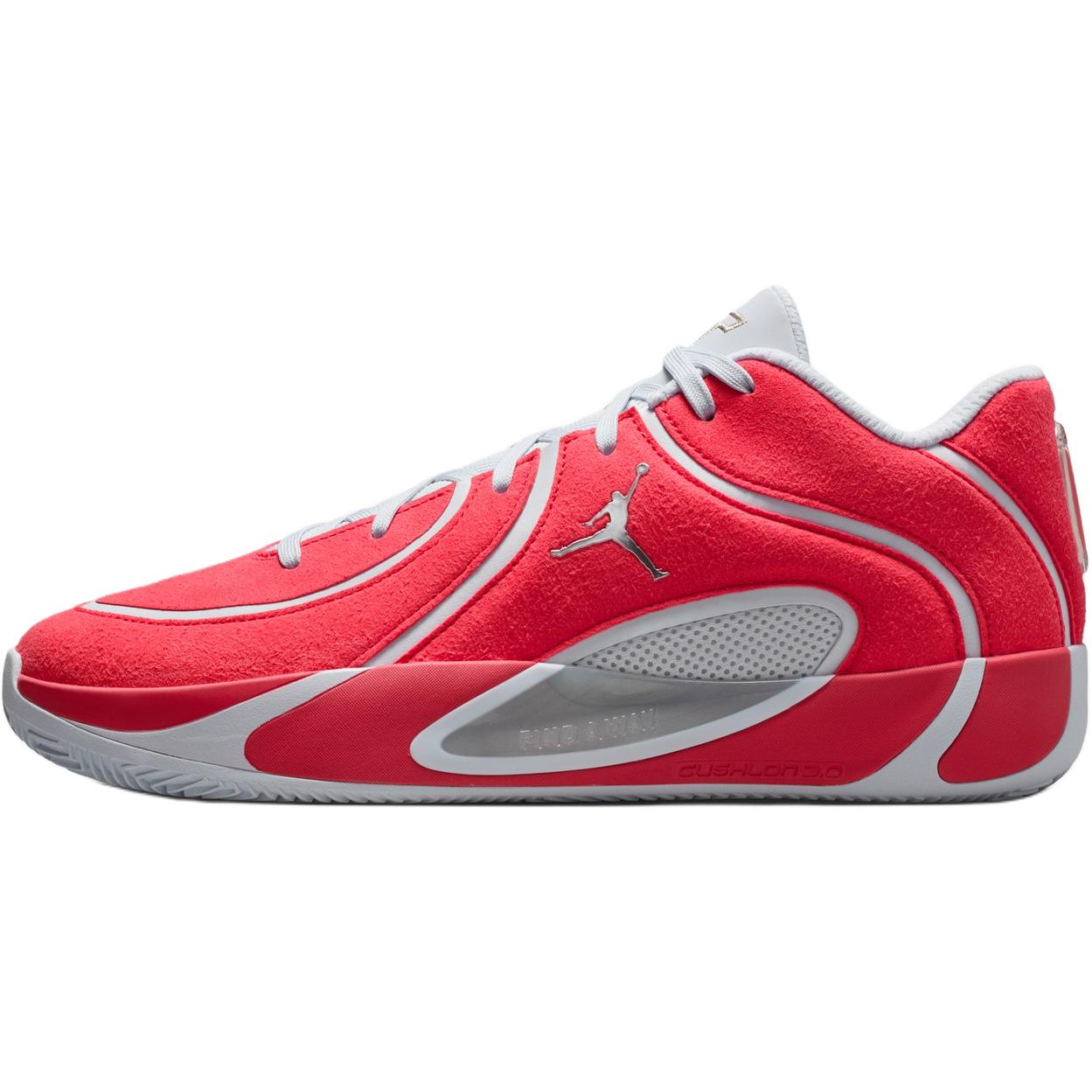 Jordan Tatum 4 Rebound Low top детские баскетбольные кроссовки Red Gray для подростков — фото 3