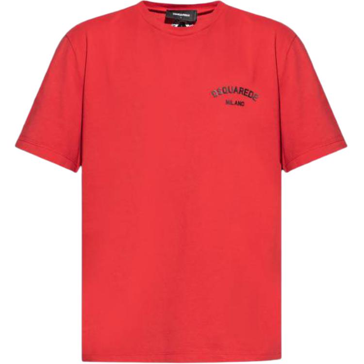 

Футболка с логотипом Dsquared 2, красный