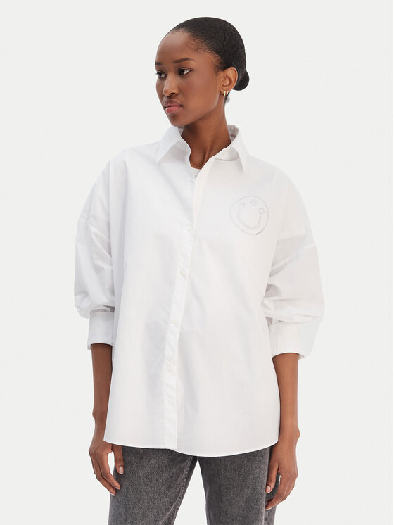 

Рубашка regular fit Edafne 50555625 Hugo, белый