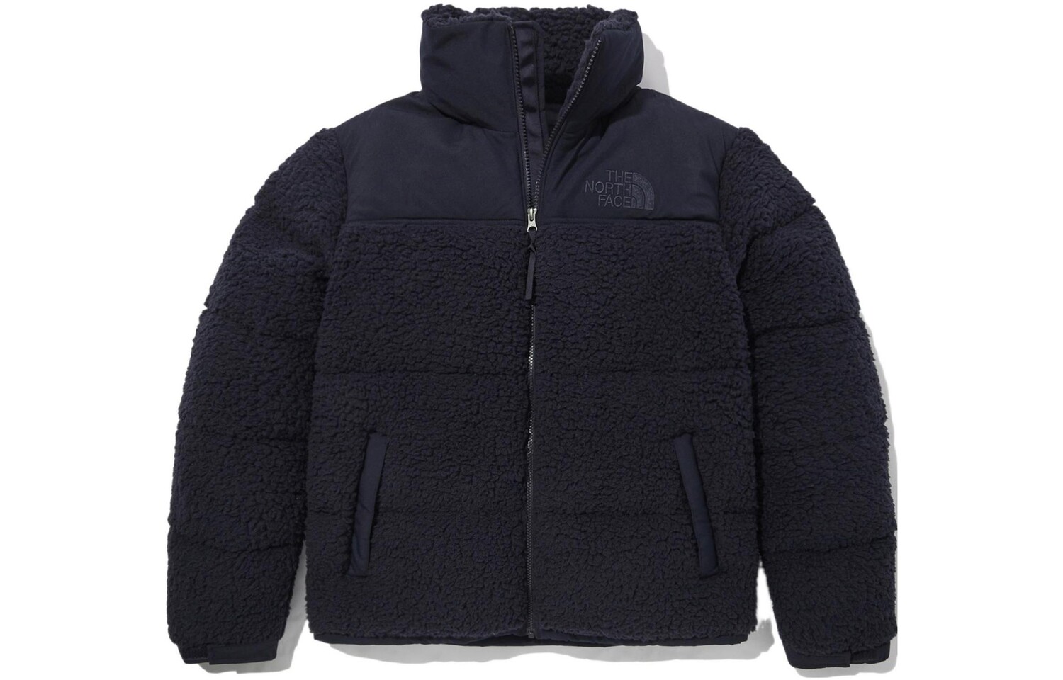 

Пуховик мужской темно-синий The North Face, темно-синий