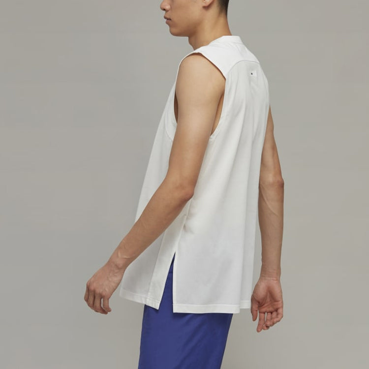 Спортивный топ adidas Y-3 Tank Top 'White' HY1256, белый — фото 3
