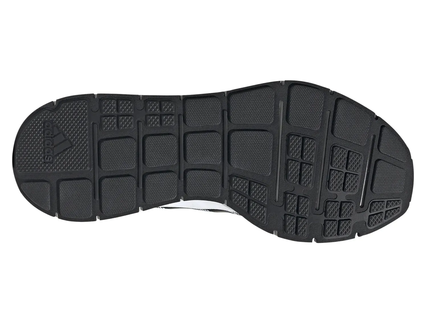 Кроссовки Adidas Swift Run 1.0 — мужские, черные/белые — фото 4