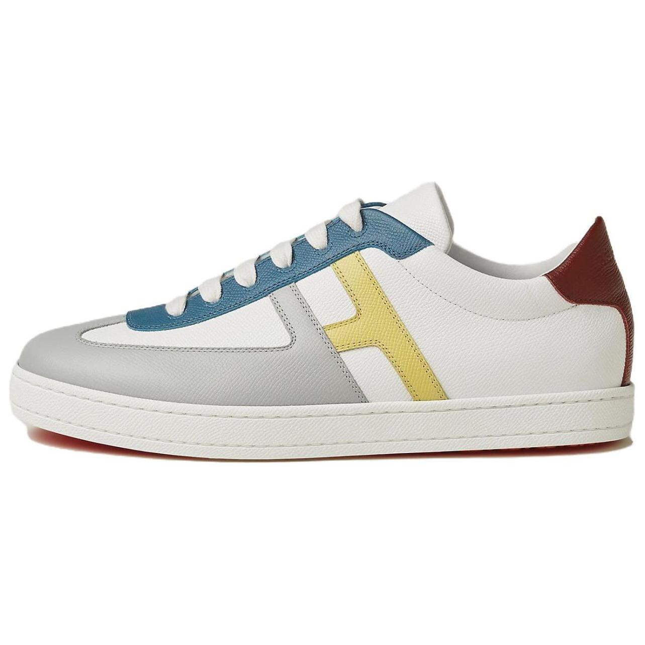 

HERMES Кроссовки Boomerang Low Top для скейтбординга, мужские, белые
