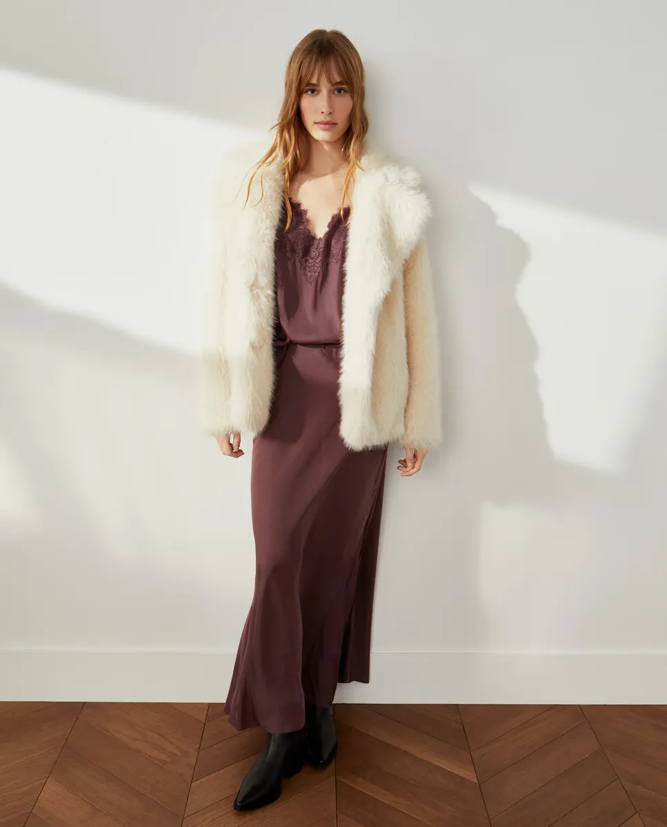 

Простая юбка миди Southern Cotton, бордовый