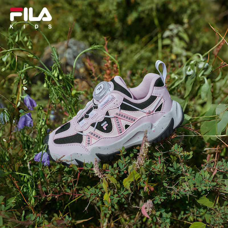 Низкие кроссовки Outdoor Shoes для детей FILA, shadow синий/черный-bo — фото 4