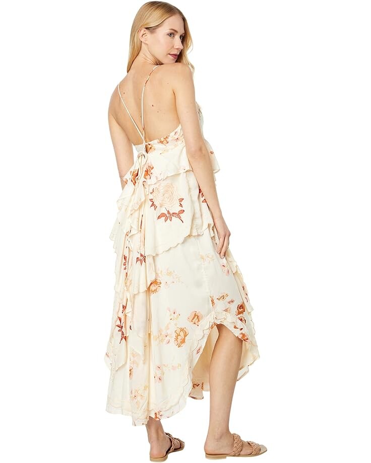 

Платье Free People Audrey Printed Maxi Dress, цвет Copper Rose Combo