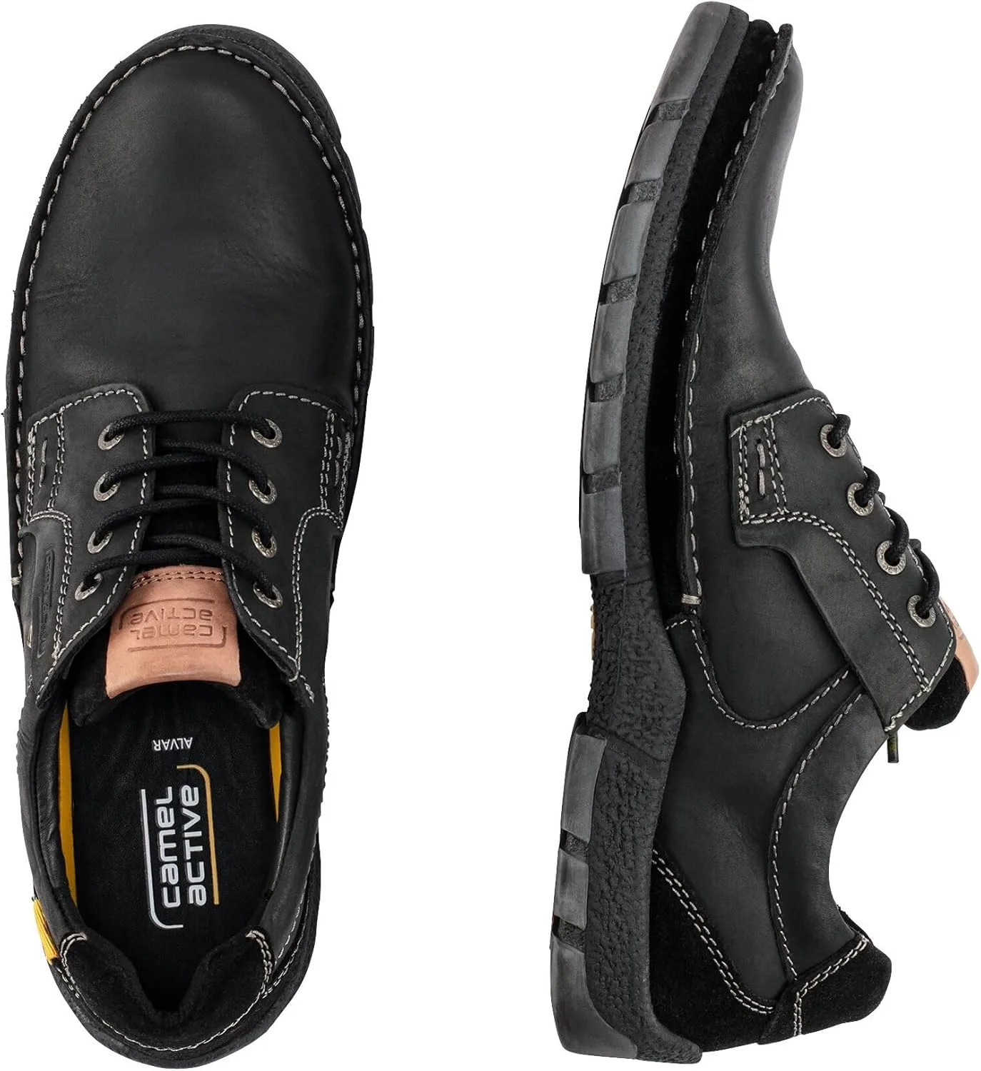 Мужские кроссовки на шнуровке Camel Active 55AVA01, черный