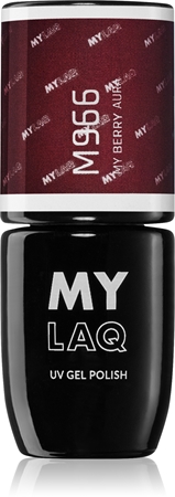 

Гибридный лак для ногтей MYLAQ My Aura, My Berry Aura 5 ml