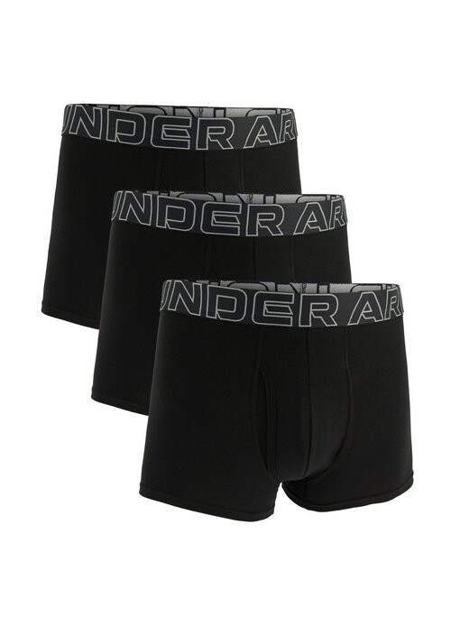

Боксеры, 3 шт. Under Armor, черный