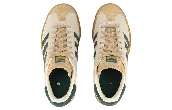 Кроссовки (WMNS) adidas Gazelle Bold 'Cream Collegiate Green', белый — фото 4