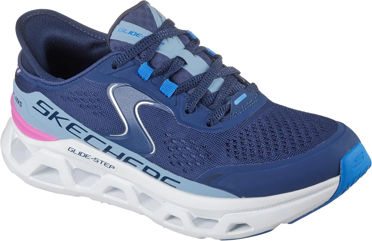 Мужские кроссовки Skechers 232921 Nvbl, темно-синий — фото 2