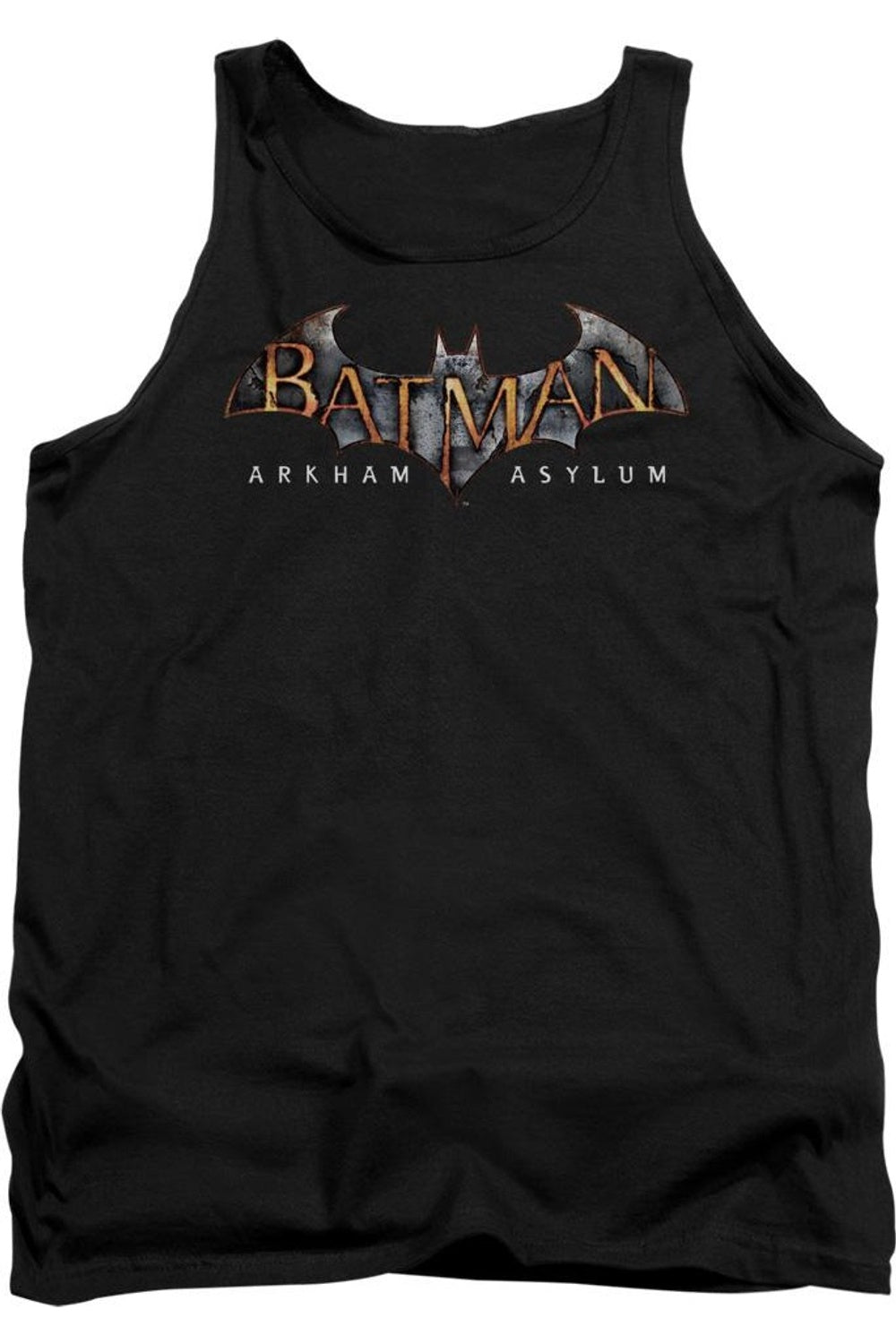 

Майка для взрослых с логотипом Batman Arkham Asylum Gildan, черный