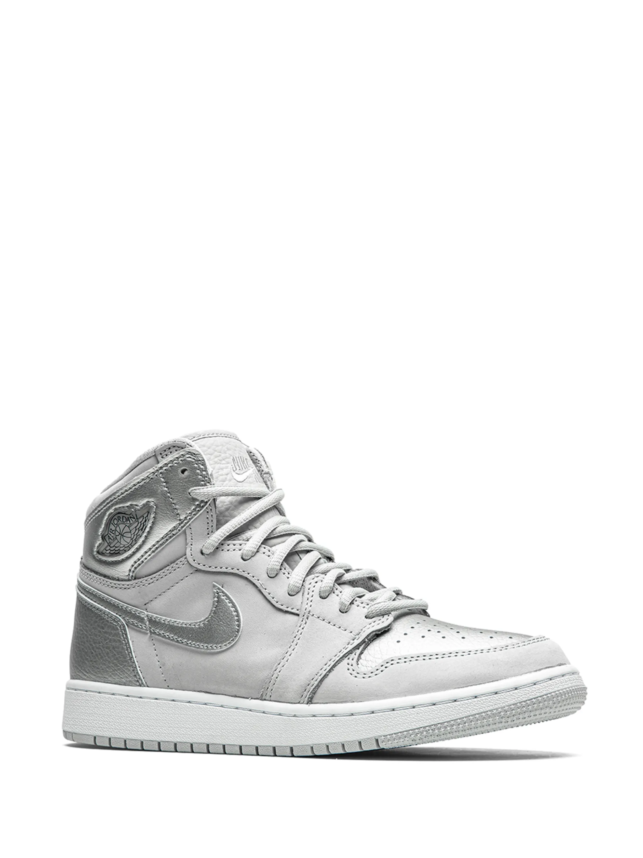 Высокие кроссовки Air Jordan 1 OG Jordan Kids, серый — фото 2