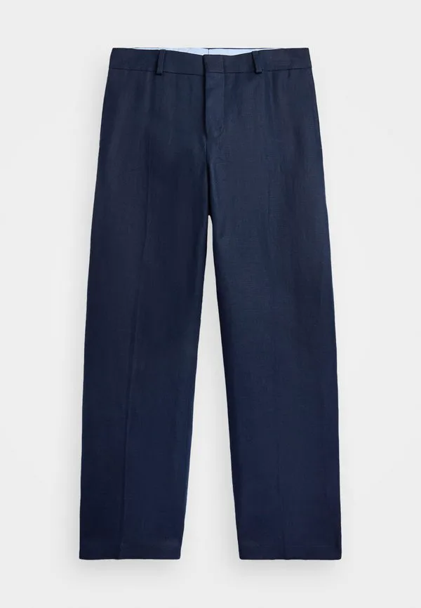 Брюки от льняного костюма Polo Ralph Lauren, Dark Navy — фото 3