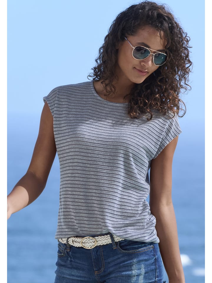 

Рубашка с короткими рукавами синего цвета Vivance