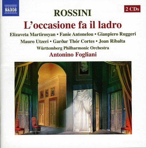 

CD диск Rossini / Fogliani / Martirosyan / Antonelou / Pco: L'occasione Fa Il Ladro