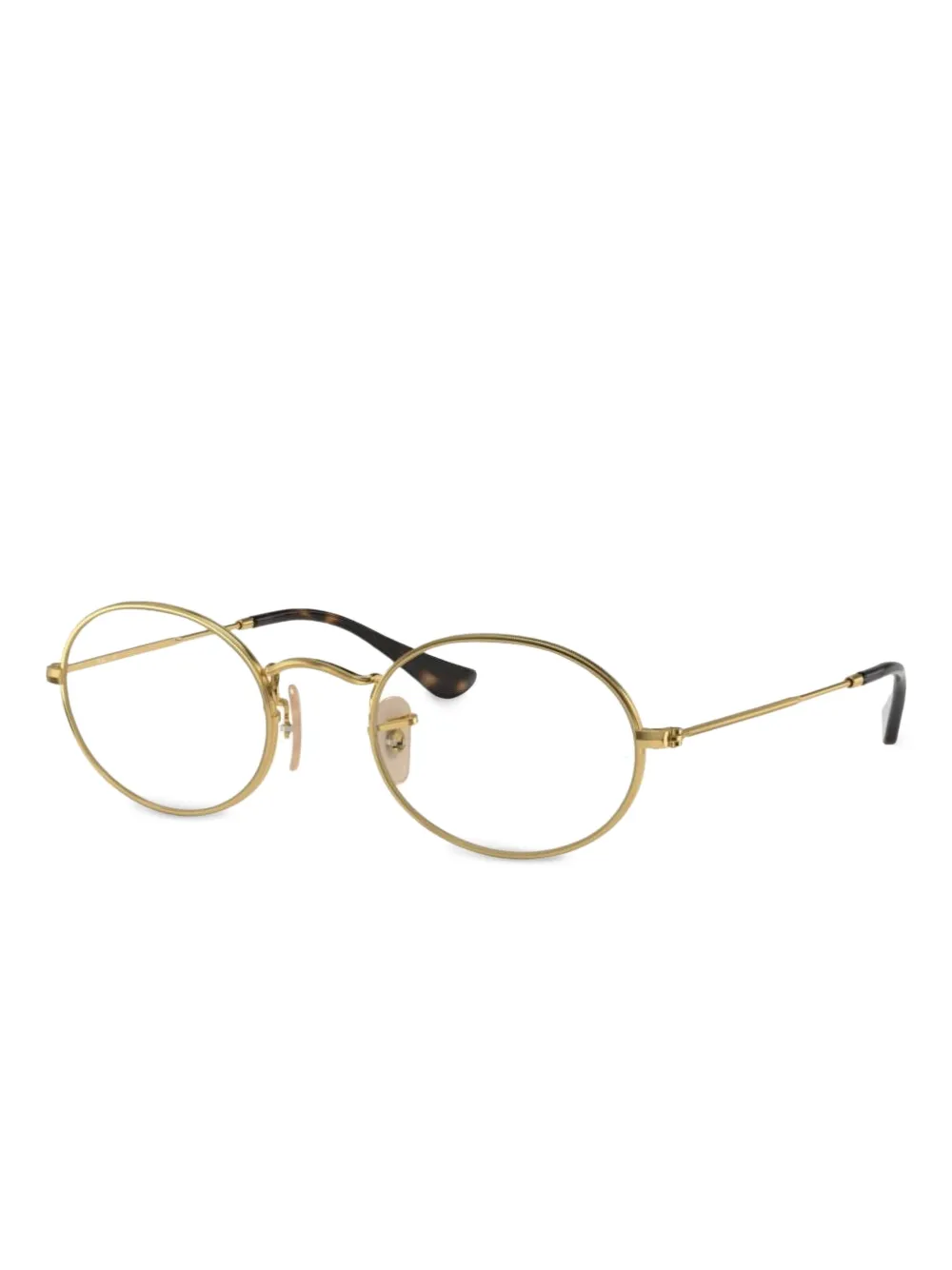 

Очки в овальной оправе Ray-Ban, золотой