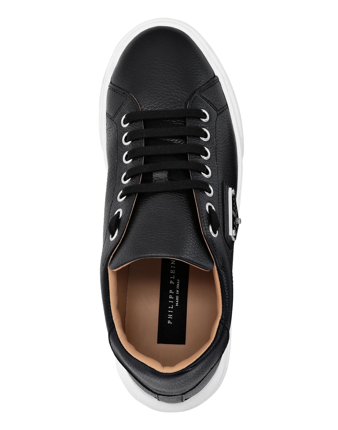 

Кожаные кроссовки Iconic Plein Philipp Plein, цвет Black / White