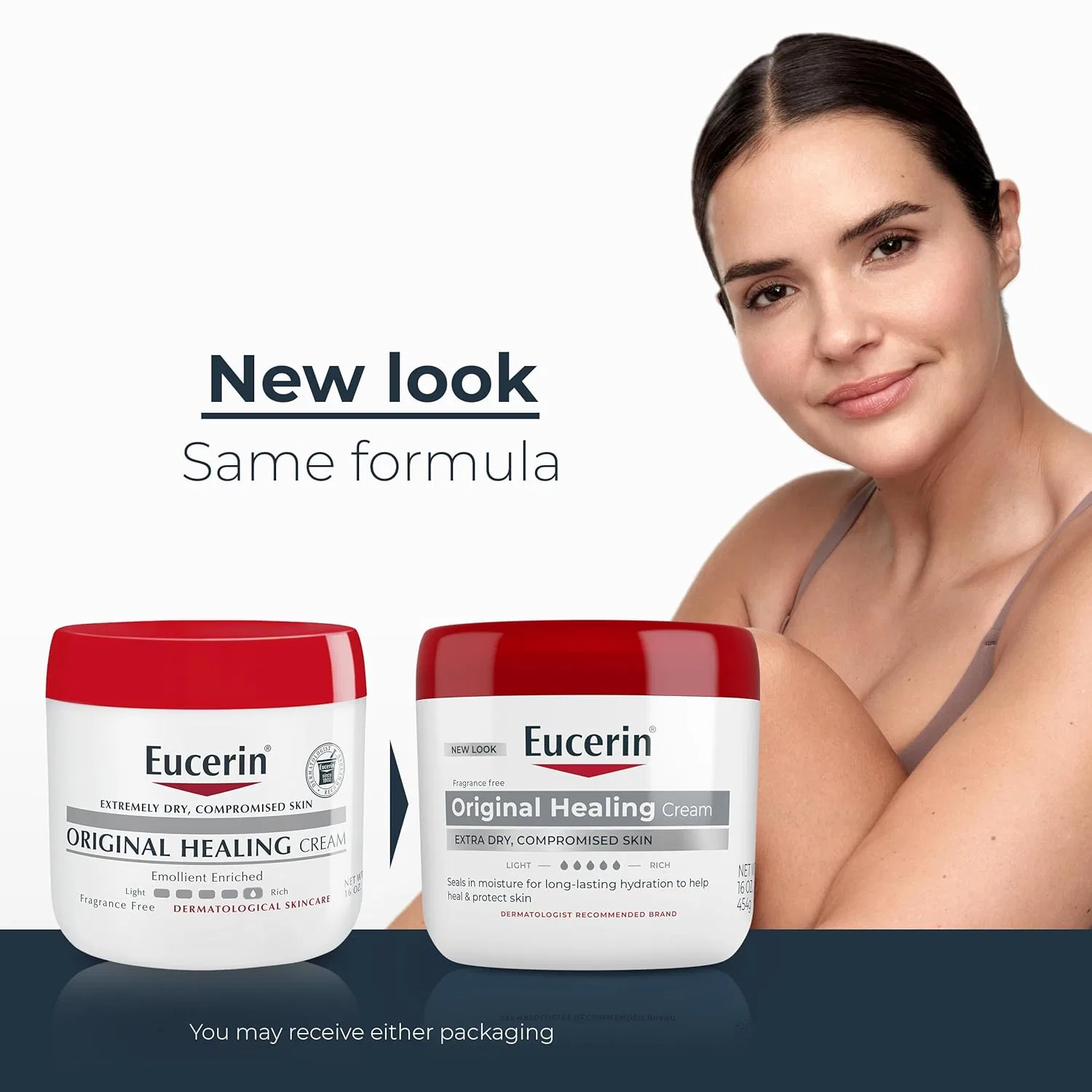 Насыщенный восстанавливающий крем для тела «Original Healing» от Eucerin, 453.6 г Eucerin — фото 2