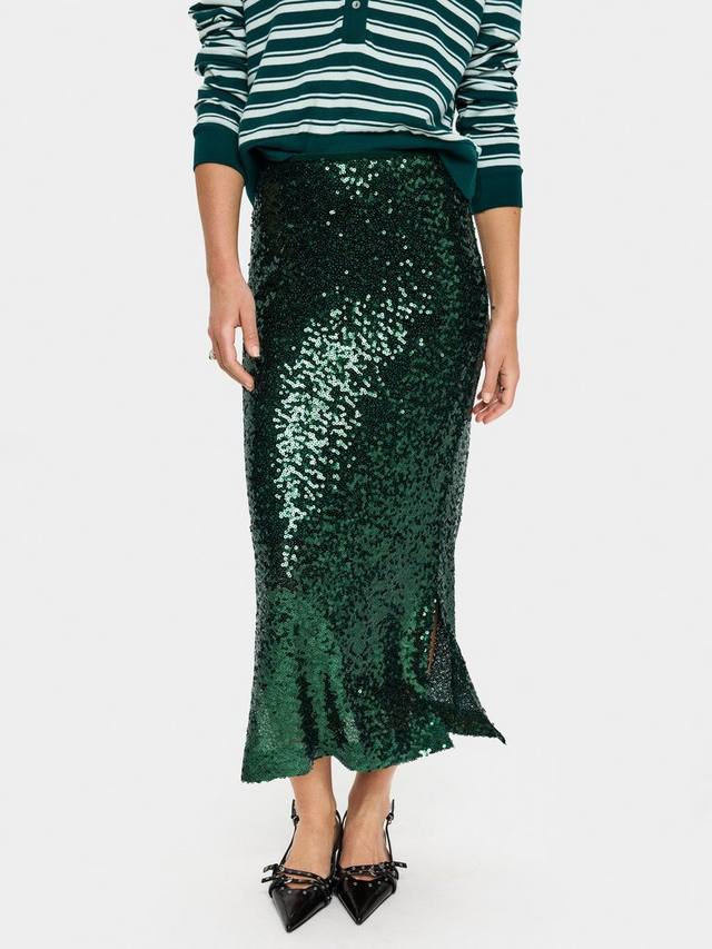 

Юбка миди Myra с пайетками Saint Tropez, June Bug