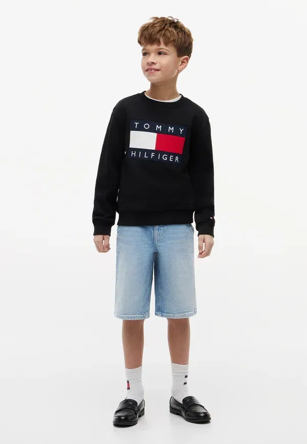 Шорты джинсовые Tommy Hilfiger, деним светлый