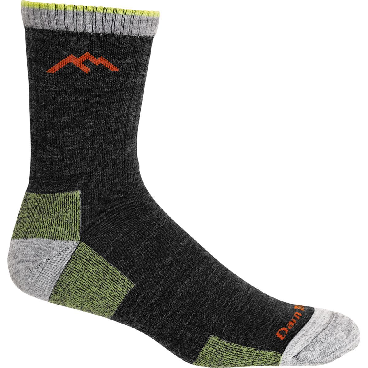 

Носки Hiker Micro Crew Cushion Darn Tough, цвет lime