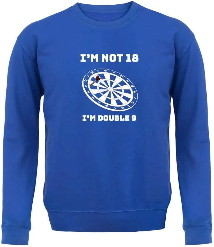 

Футболка Unisex I'm Not 18 I'm Double 9 Birthday Darts Dressdown